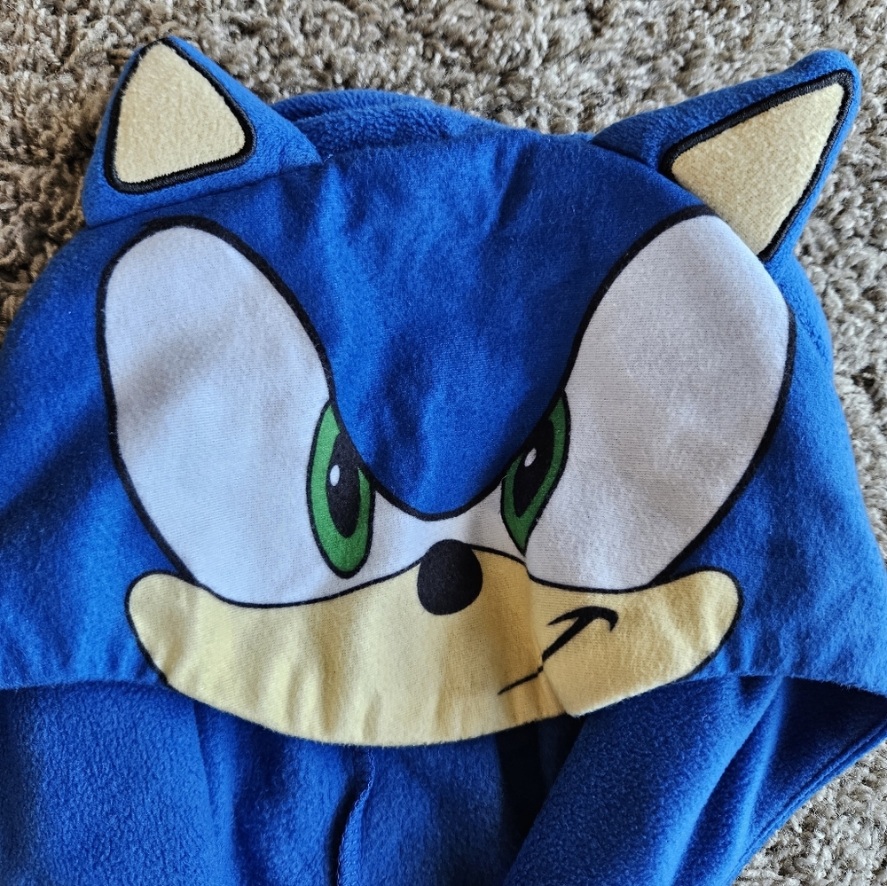 Sonic the Hedgehog Hooded Onesie